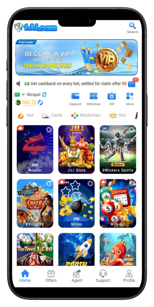 1JJ-Game Download APK V1.1.13 (Real Casino) For Android