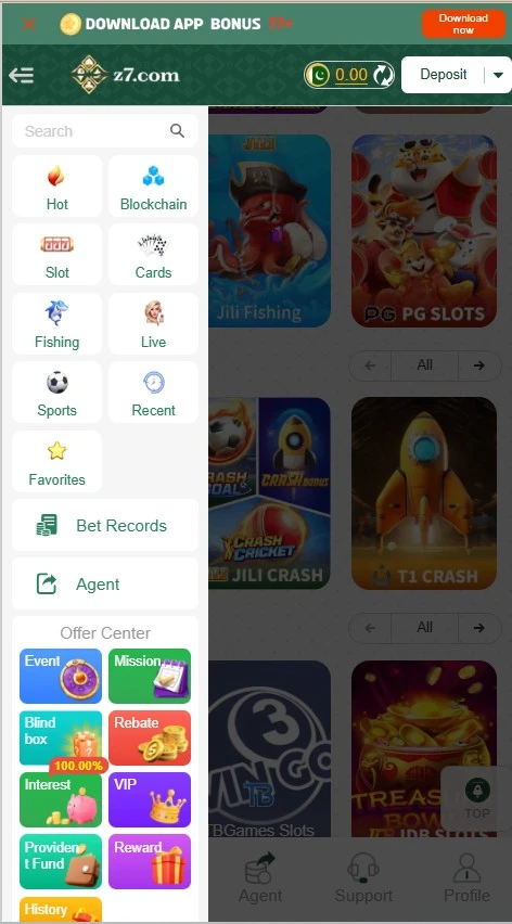 Popular Games on Z7 in 2025