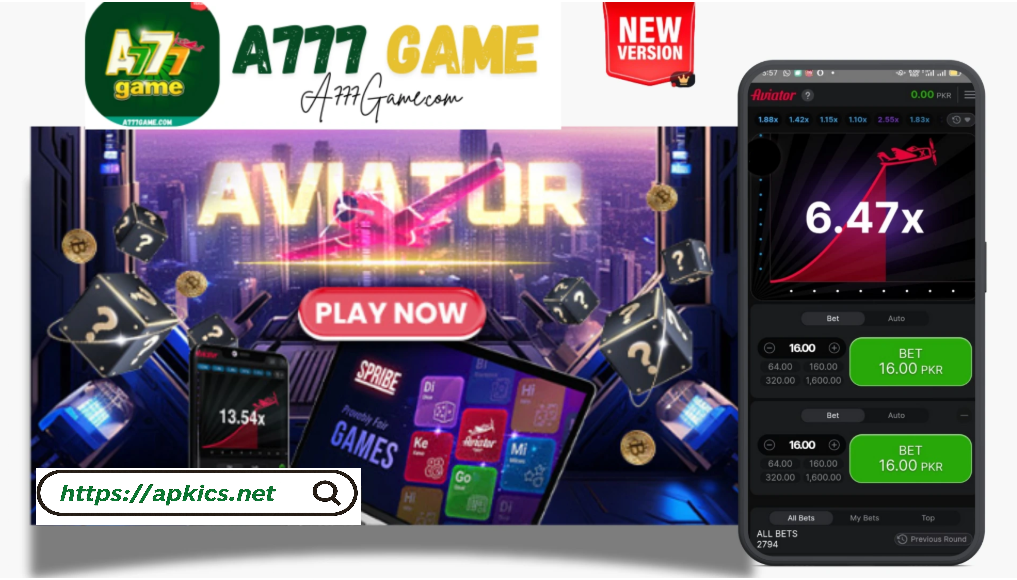 A777 Game Download New App For Betting Online in Pakistan -apkics.net