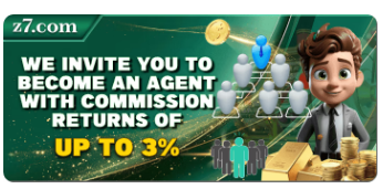 Agent dashboard in Z7 Game showing referral links and earning stats

