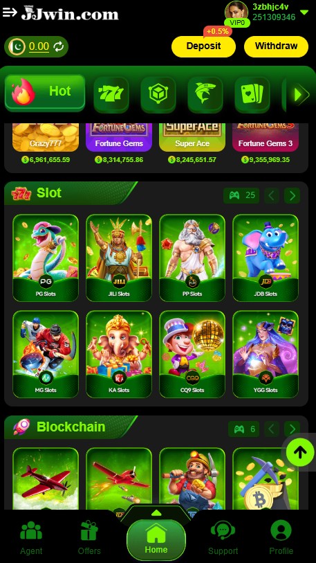 Slots: Fun slot games with cool themes.